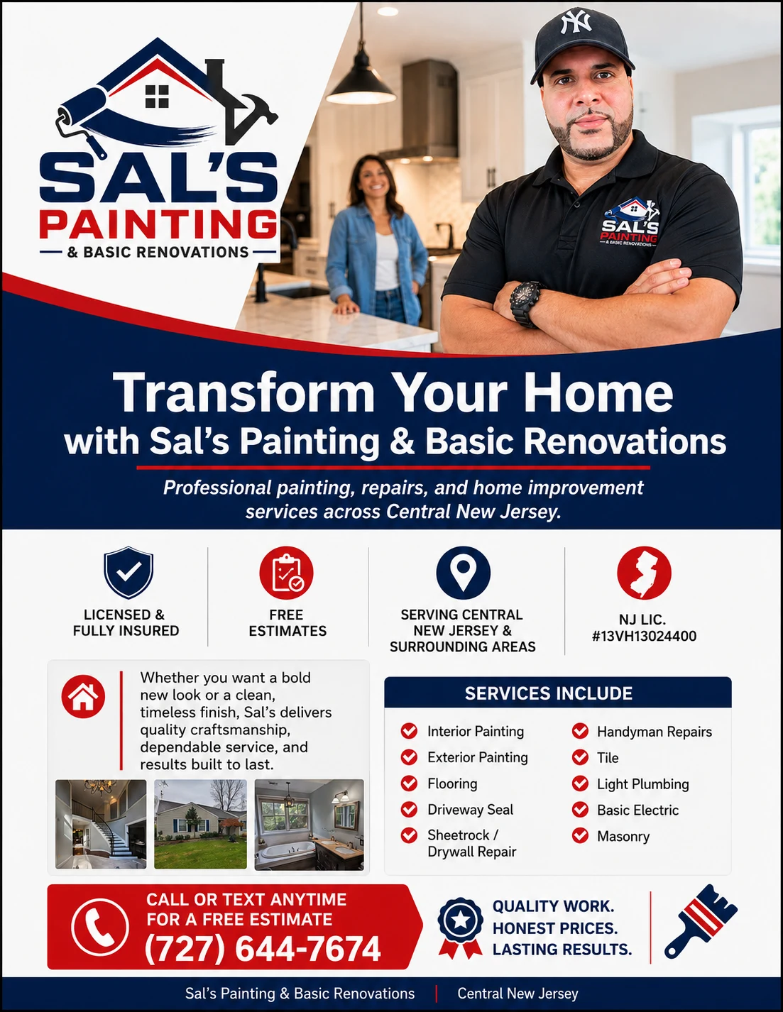 Sal's Painting — Carteret NJ painter